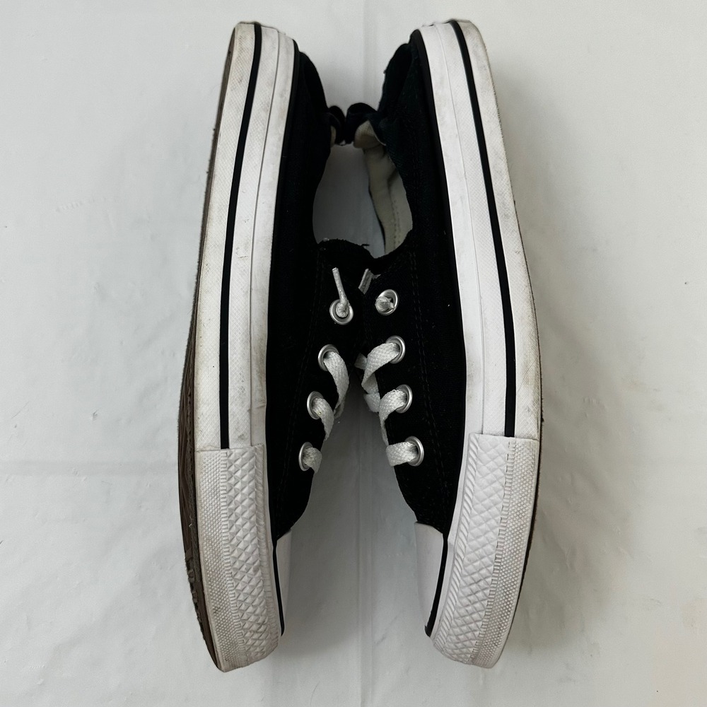 Converse Chuck Taylor All Star Shoreline Black White Slip On Sneakers Womens - Picture 7 of 9